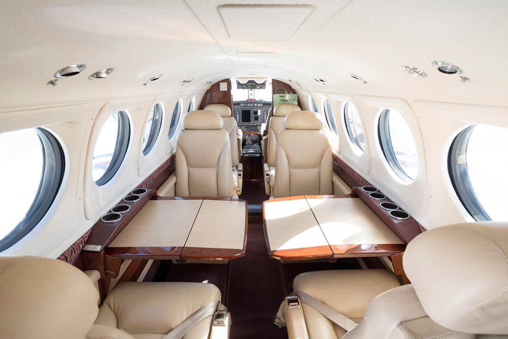 King Air B-200 aircraft